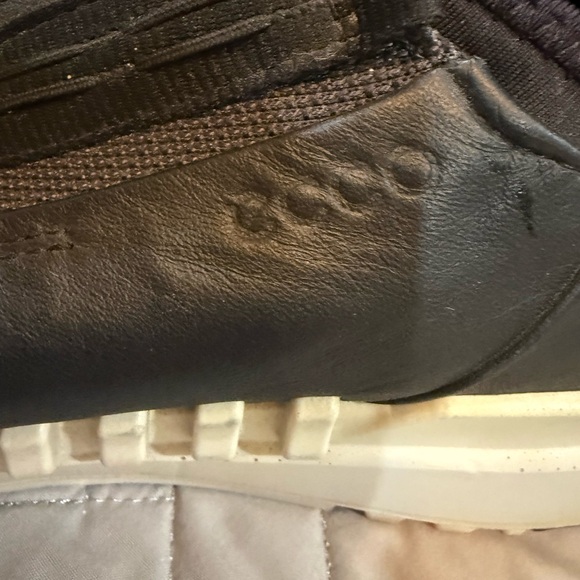 Ecco Men’s Sneakers Zipflex Mens Shoes Moonless Black Size 47 Or 13-13.5 - Picture 4 of 13
